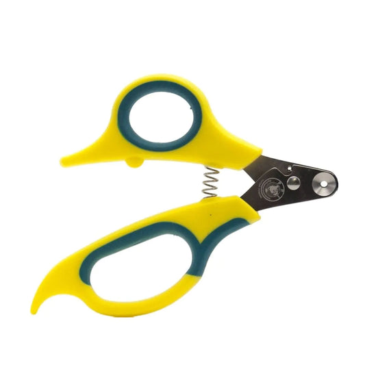 Zen Clipper Pet Nail Clipper for Cats – Cat Nail Clipper for Safer Cat Grooming and Nail Care - Clean Quiet and Easy-to-Use Stainless Steel Cat Claw Trimmer - (2.5mm Hole)