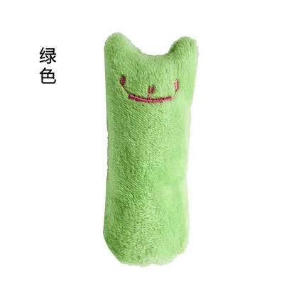 Catnip Cat Chew Toys - Interactive Plush Teeth-Grinding Toy for Kittens, 6 Colors
