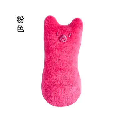 Catnip Cat Chew Toys - Interactive Plush Teeth-Grinding Toy for Kittens, 6 Colors