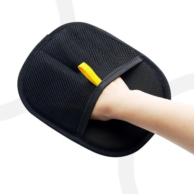 Pet Grooming Gloves - Hair Remover Brush Gloves for Cats & Dogs, Removes Fur from Sofa and Clothes