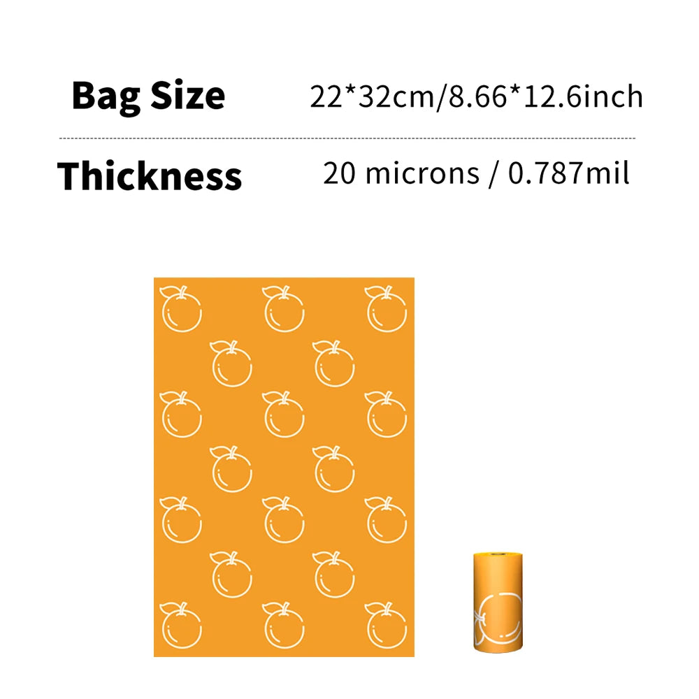 Extra-Thick Scented Dog Poop Bags with Dispenser - Leak-Proof Photodegradable Waste Bags, 60-630 Bags