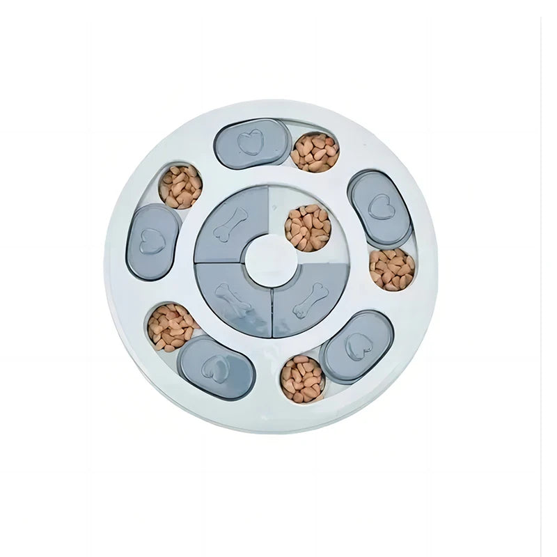 Interactive Slow Feeder Dog Bowl Toy - Educational Puppy Food Dispenser, 250g/500g