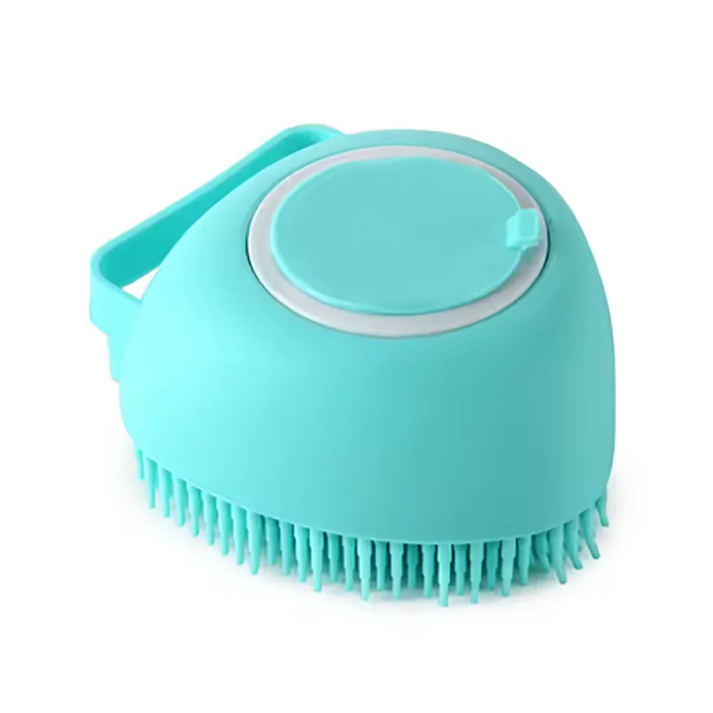 Pet Grooming Kit with Trimming Scissors - Stainless Steel Scissors and Shower Brush Set for Dogs & Cats