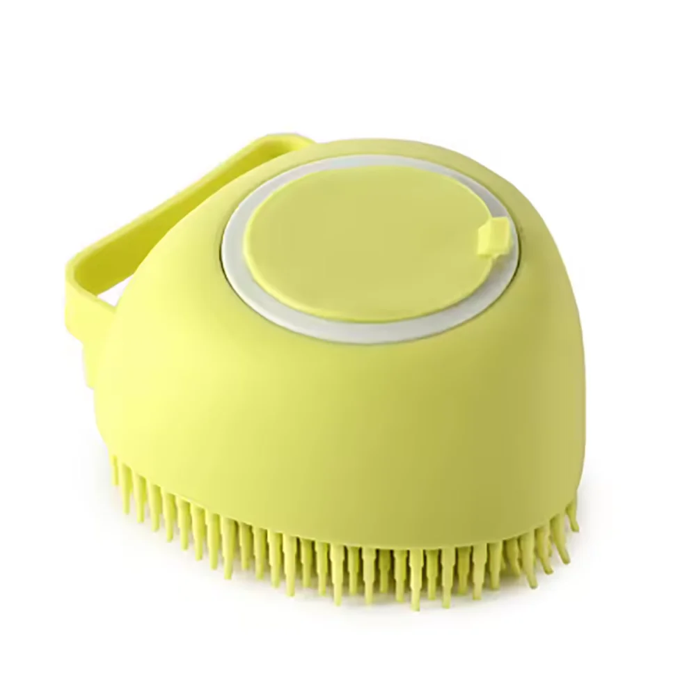 Pet Grooming Kit with Trimming Scissors - Stainless Steel Scissors and Shower Brush Set for Dogs & Cats