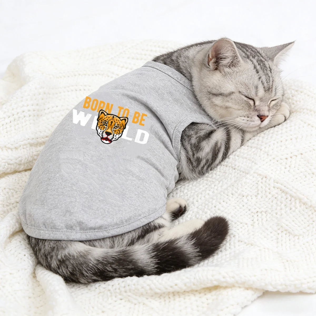 Printed Pet T-Shirt for Dogs - Polyester Dog Shirt for Indoor & Outdoor Wear, Sizes XS-XXL
