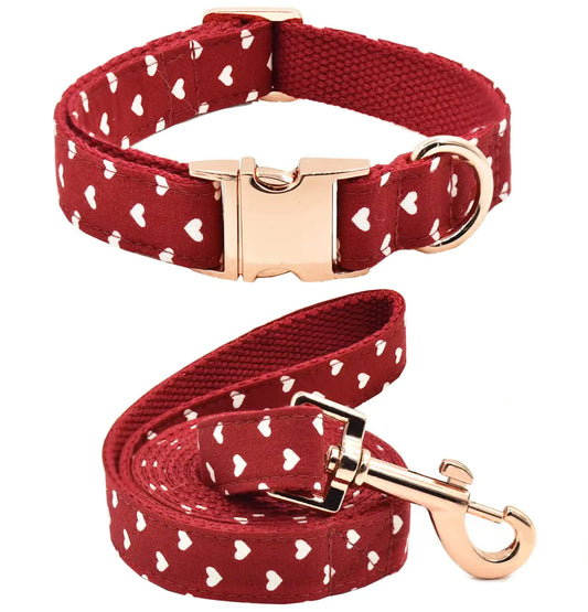 Bubblepup Dog Collar and Leash Set Comfortable Puppy Dog Collars Adjustable Dog Collars for Small Medium Large Dogs