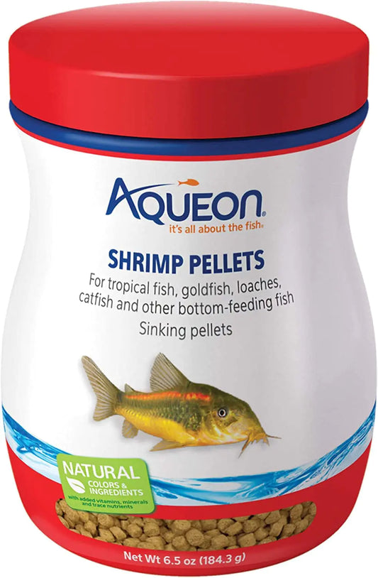 (3 Pack) Aqueon Shrimp Pellets Fish Food 6.5 Ounces Each
